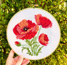 Wholesale - Dancing Poppies Modern Cross Stitch Kit - Craft Make Do