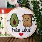 Avo Toast Modern Cross Stitch Kit - Craft Make Do