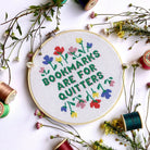 Book Lover Cross Stitch Kit - Craft Make Do